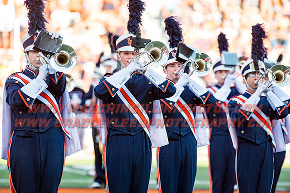 Western Michigan Broncos at Illinois Fighting Illini, Saturday, September 17, 2016 - Marching Illini Photos