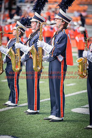 Rutgers Scarlett Knights at Illinois Fighting Illini, Saturday, October 14, 2017 - Marching Illini Photos