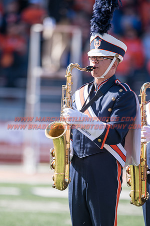 Purdue Boilermakers at Illinois Fighting Illini, Saturday, October 8, 2016 - Marching Illini Photos