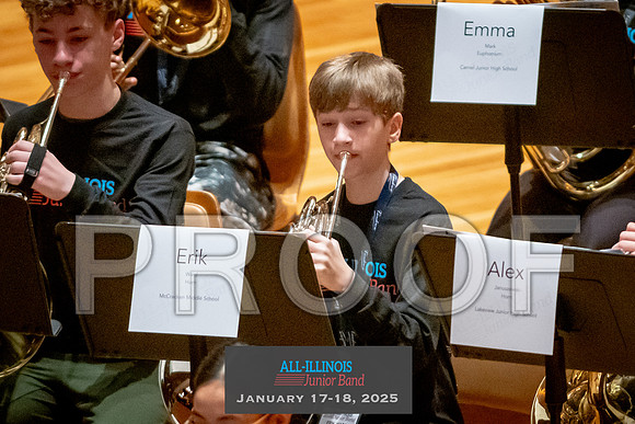 2025 All-Illinois Junior Band January 17-18, 2025