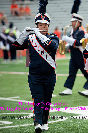 Youngstown State at Illinois, Saturday, August 30, 2014 - Marching Illini Photos