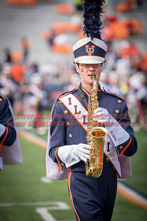 Rutgers Scarlett Knights at Illinois Fighting Illini, Saturday, October 14, 2017 - Marching Illini Photos