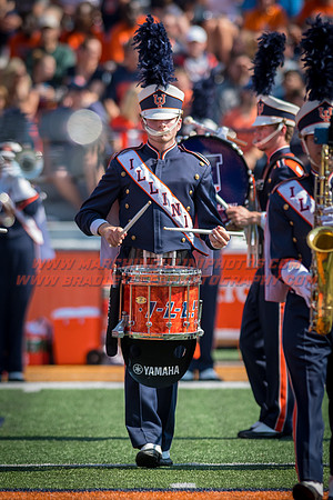 Rutgers Scarlett Knights at Illinois Fighting Illini, Saturday, October 14, 2017 - Marching Illini Photos