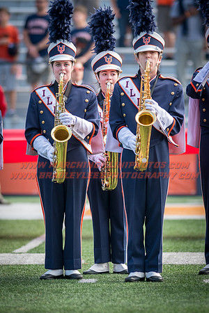 Rutgers Scarlett Knights at Illinois Fighting Illini, Saturday, October 14, 2017 - Marching Illini Photos
