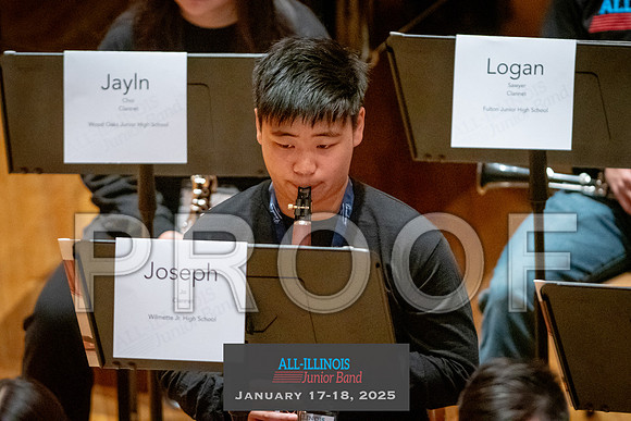 2025 All-Illinois Junior Band January 17-18, 2025