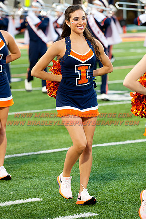 Texas State at Illinois, Saturday, September 20, 2014 - Marching Illini Photos