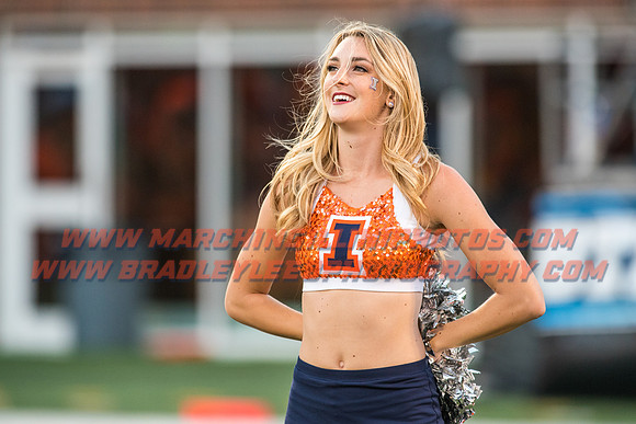 North Carolina at Illinois Fighting Illini, Saturday, September 10, 2016 - Marching Illini Photos