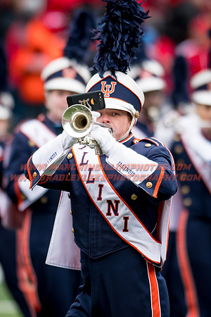 Wisconsin Badgers at Illinois Fighting Illini, Saturday, October 28, 2017 - Marching Illini Photos