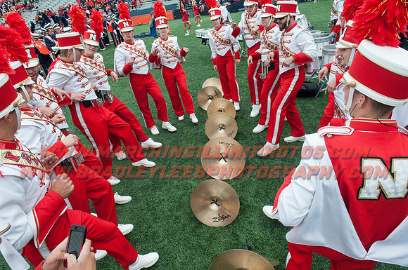 Nebraska at Illinois Oct. 3, 2015 - CMB Drum Line 004