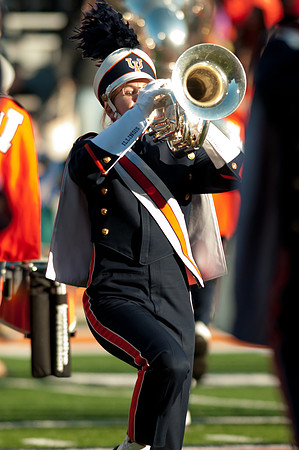 Northwestern Wildcats at Illinois Fighting Illini, Saturday, November 30, 2013 - Marching Illini Photos