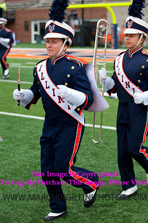 Western Kentucky at Illinois, Saturday, September 6, 2014 - Marching Illini Photos