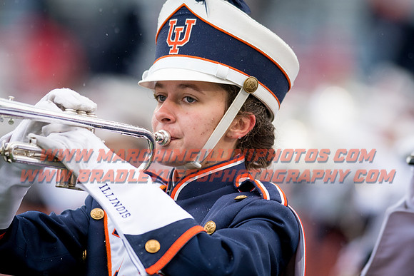 Wisconsin Badgers at Illinois Fighting Illini, Saturday, October 28, 2017 - Marching Illini Photos