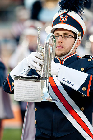 Northwestern Wildcats at Illinois Fighting Illini, Saturday, November 30, 2013 - Marching Illini Photos