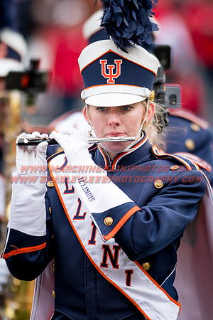 Wisconsin Badgers at Illinois Fighting Illini, Saturday, October 28, 2017 - Marching Illini Photos