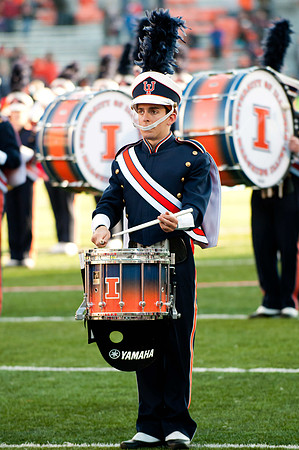 Northwestern Wildcats at Illinois Fighting Illini, Saturday, November 30, 2013 - Marching Illini Photos