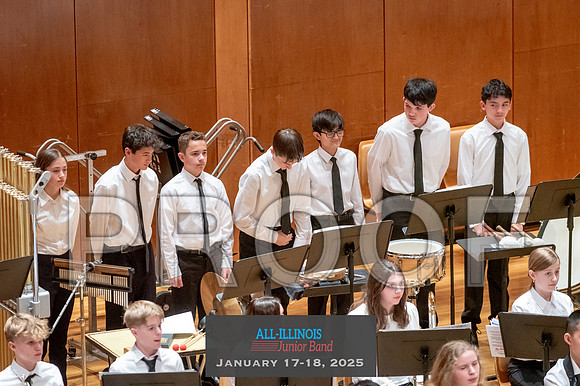 2025 All-Illinois Junior Band January 17-18, 2025