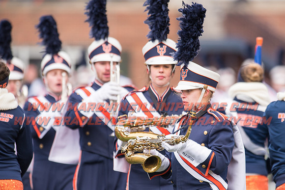 Iowa at Illinois, Saturday, November 19, 2016 - Marching Illini Photos
