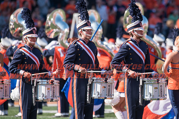 Purdue Boilermakers at Illinois Fighting Illini, Saturday, October 8, 2016 - Marching Illini Photos