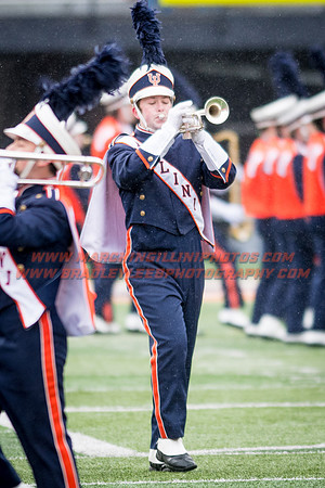 Wisconsin Badgers at Illinois Fighting Illini, Saturday, October 28, 2017 - Marching Illini Photos