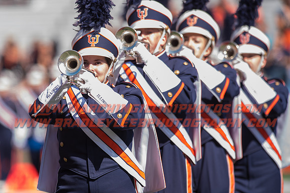 Western Michigan Broncos at Illinois Fighting Illini, Saturday, September 17, 2016 - Marching Illini Photos