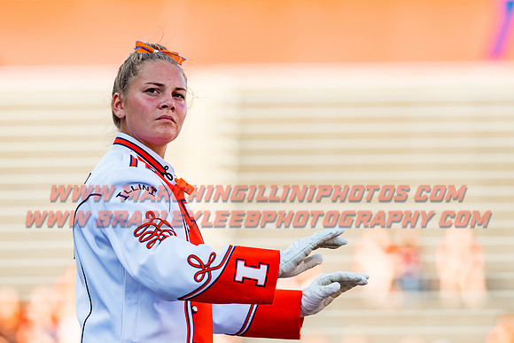 Western Michigan Broncos at Illinois Fighting Illini, Saturday, September 17, 2016 - Marching Illini Photos