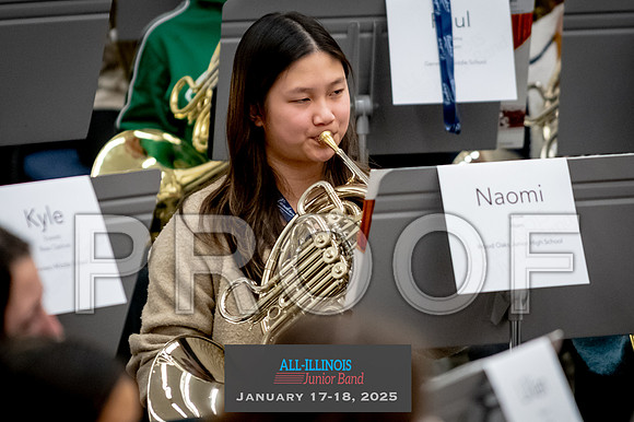 2025 All-Illinois Junior Band January 17-18, 2025