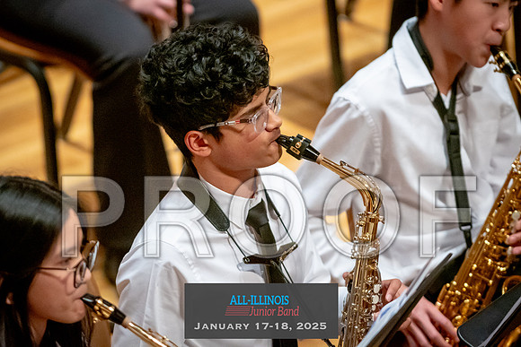 2025 All-Illinois Junior Band January 17-18, 2025