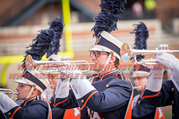 Rutgers Scarlett Knights at Illinois Fighting Illini, Saturday, October 14, 2017 - Marching Illini Photos