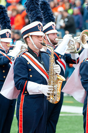 Michigan State Spartans at Illinois Fighting Illini, Saturday, October 26, 2013 - Marching Illini Photos