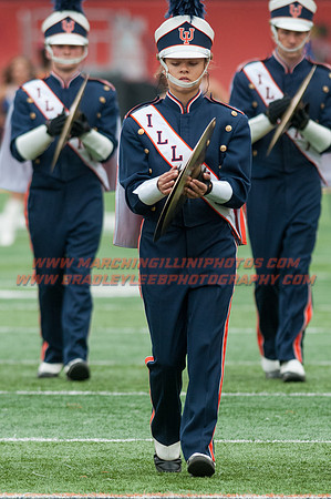 Nebraska at Illinois Oct. 3, 2015 - MI Drum Line 021