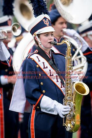 Wisconsin Badgers at Illinois Fighting Illini, Saturday, October 28, 2017 - Marching Illini Photos