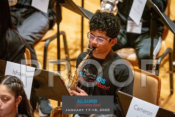 2025 All-Illinois Junior Band January 17-18, 2025