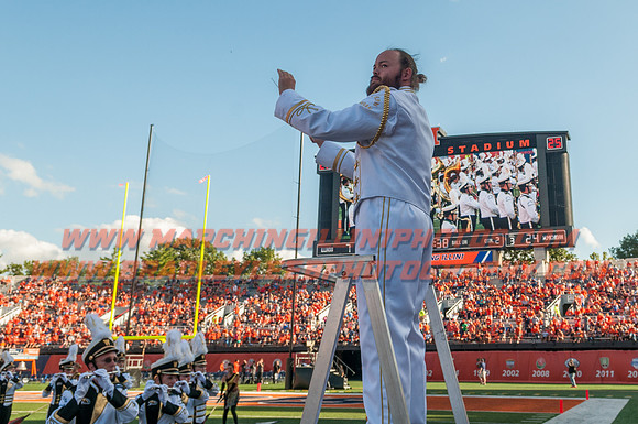 Western Michigan Broncos at Illinois Fighting Illini, Saturday, September 17, 2016 - Marching Illini Photos