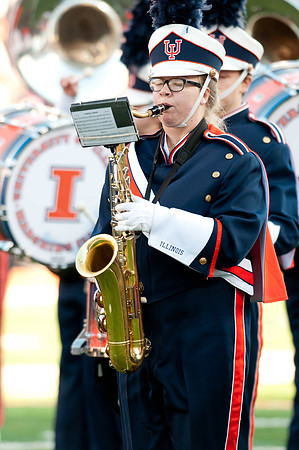 Northwestern Wildcats at Illinois Fighting Illini, Saturday, November 30, 2013 - Marching Illini Photos