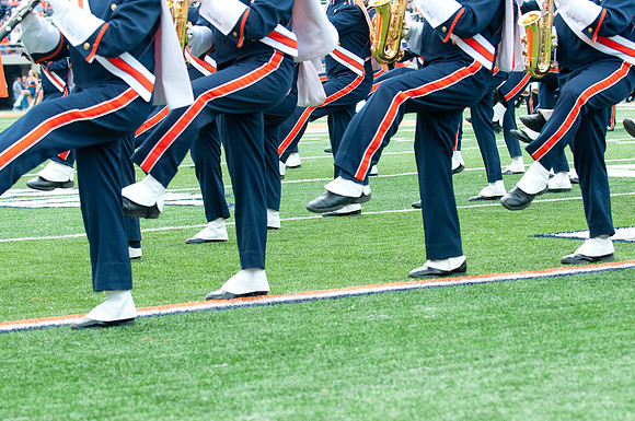 Michigan State Spartans at Illinois Fighting Illini, Saturday, October 26, 2013 - Marching Illini Photos