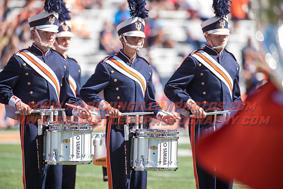 Western Michigan Broncos at Illinois Fighting Illini, Saturday, September 17, 2016 - Marching Illini Photos