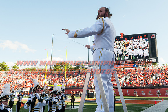Western Michigan Broncos at Illinois Fighting Illini, Saturday, September 17, 2016 - Marching Illini Photos