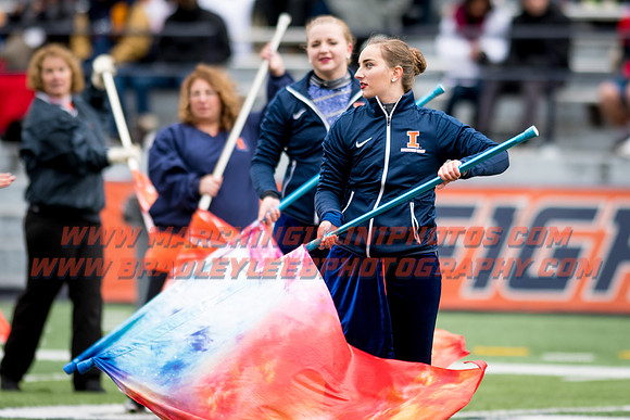 Wisconsin Badgers at Illinois Fighting Illini, Saturday, October 28, 2017 - Marching Illini Photos