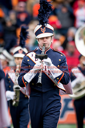 Wisconsin Badgers at Illinois Fighting Illini, Saturday, October 28, 2017 - Marching Illini Photos
