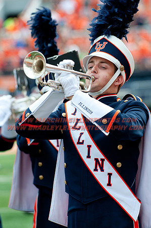Youngstown State at Illinois, Saturday, August 30, 2014 - Marching Illini Photos