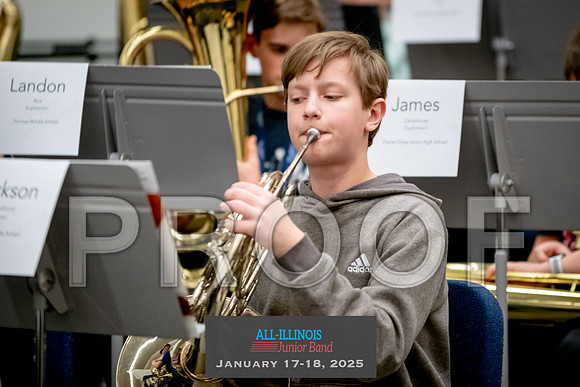 2025 All-Illinois Junior Band January 17-18, 2025