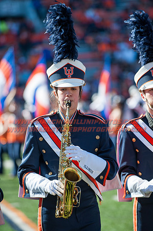 Purdue Boilermakers at Illinois Fighting Illini, Saturday, October 8, 2016 - Marching Illini Photos