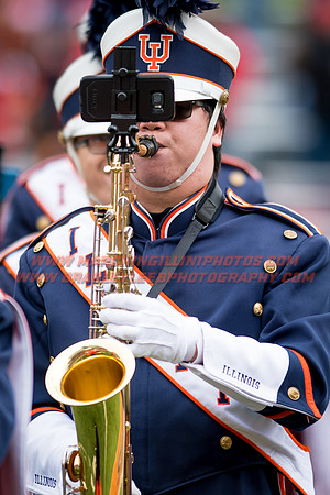 Wisconsin Badgers at Illinois Fighting Illini, Saturday, October 28, 2017 - Marching Illini Photos