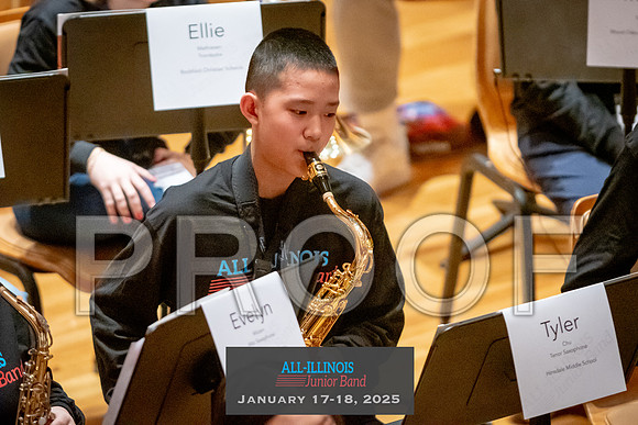 2025 All-Illinois Junior Band January 17-18, 2025
