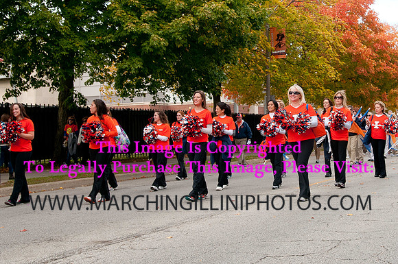 Michigan State Spartans at Illinois Fighting Illini, Saturday, October 26, 2013 - Marching Illini Photos