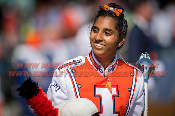 Rutgers Scarlett Knights at Illinois Fighting Illini, Saturday, October 14, 2017 - Marching Illini Photos