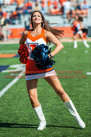Western Michigan Broncos at Illinois Fighting Illini, Saturday, September 17, 2016 - Marching Illini Photos