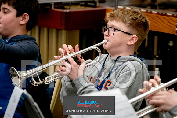 2025 All-Illinois Junior Band January 17-18, 2025