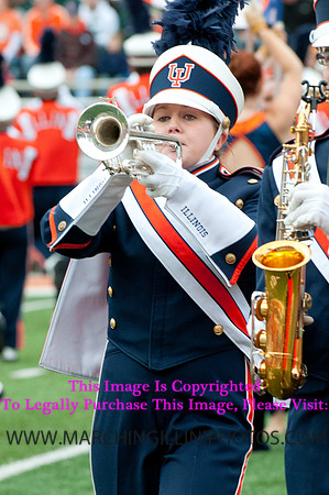 Michigan State Spartans at Illinois Fighting Illini, Saturday, October 26, 2013 - Marching Illini Photos