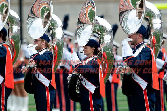 Youngstown State at Illinois, Saturday, August 30, 2014 - Marching Illini Photos